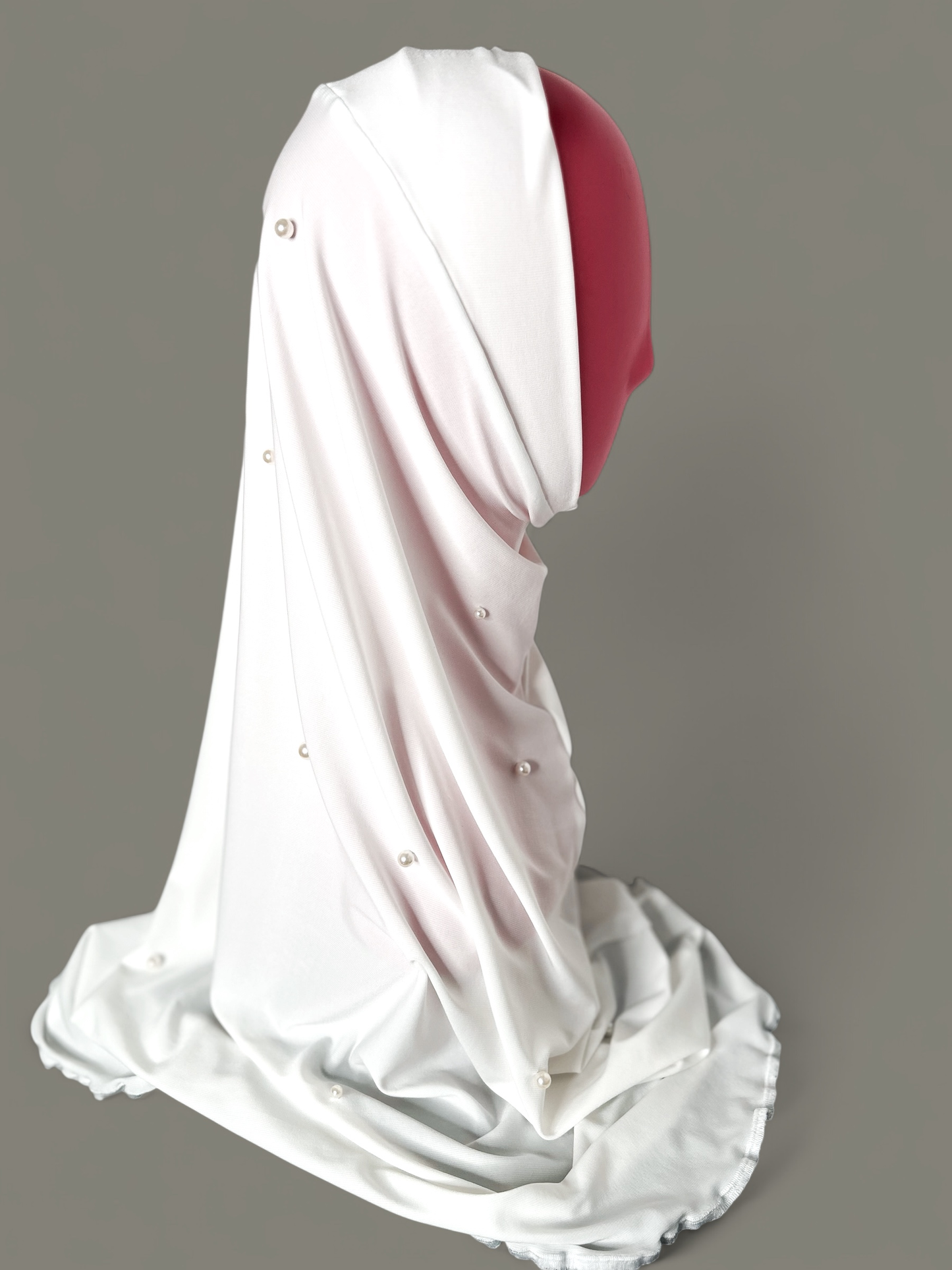 Pearl Of Modesty White Khimar