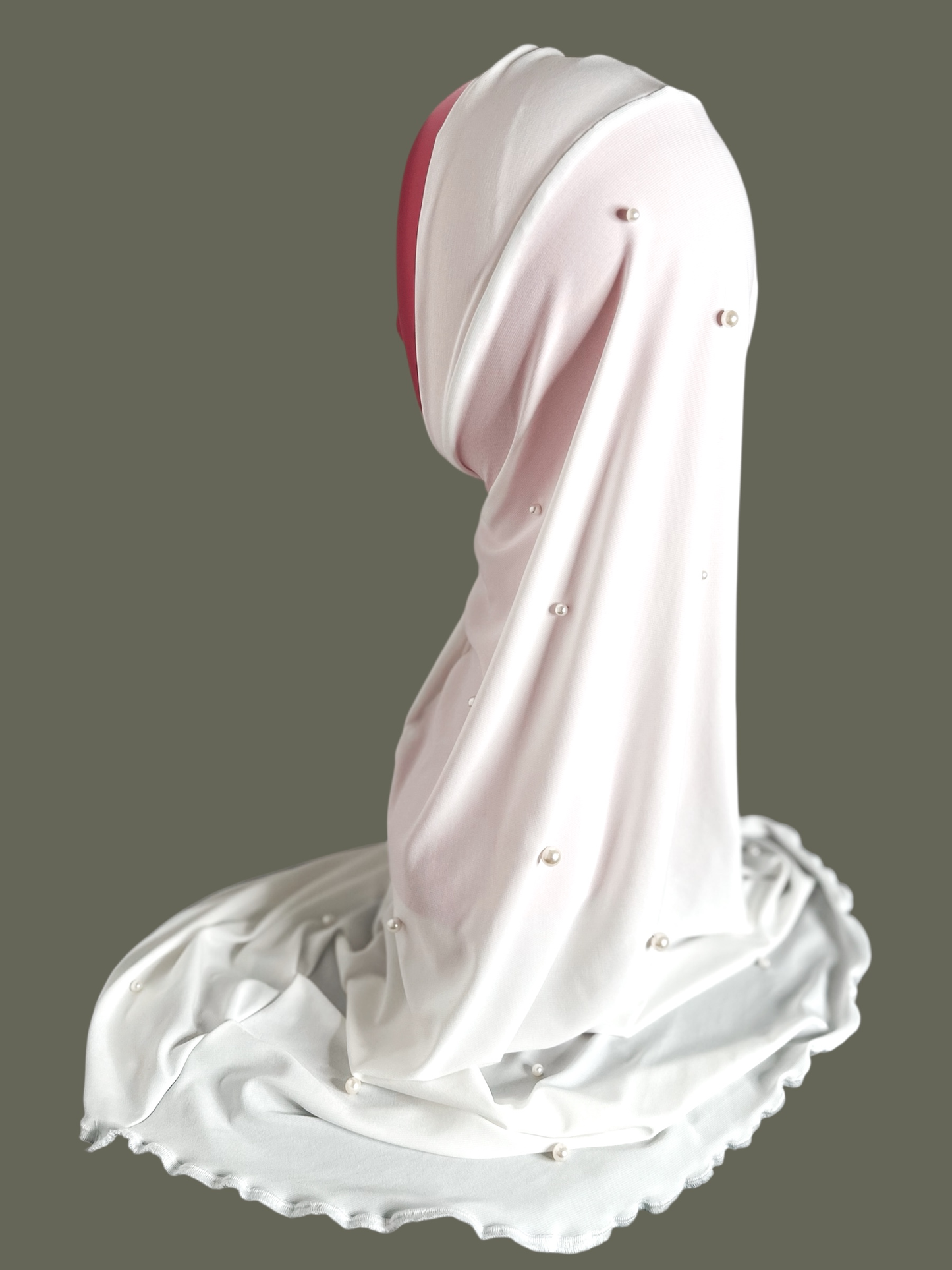 Pearl Of Modesty White Khimar