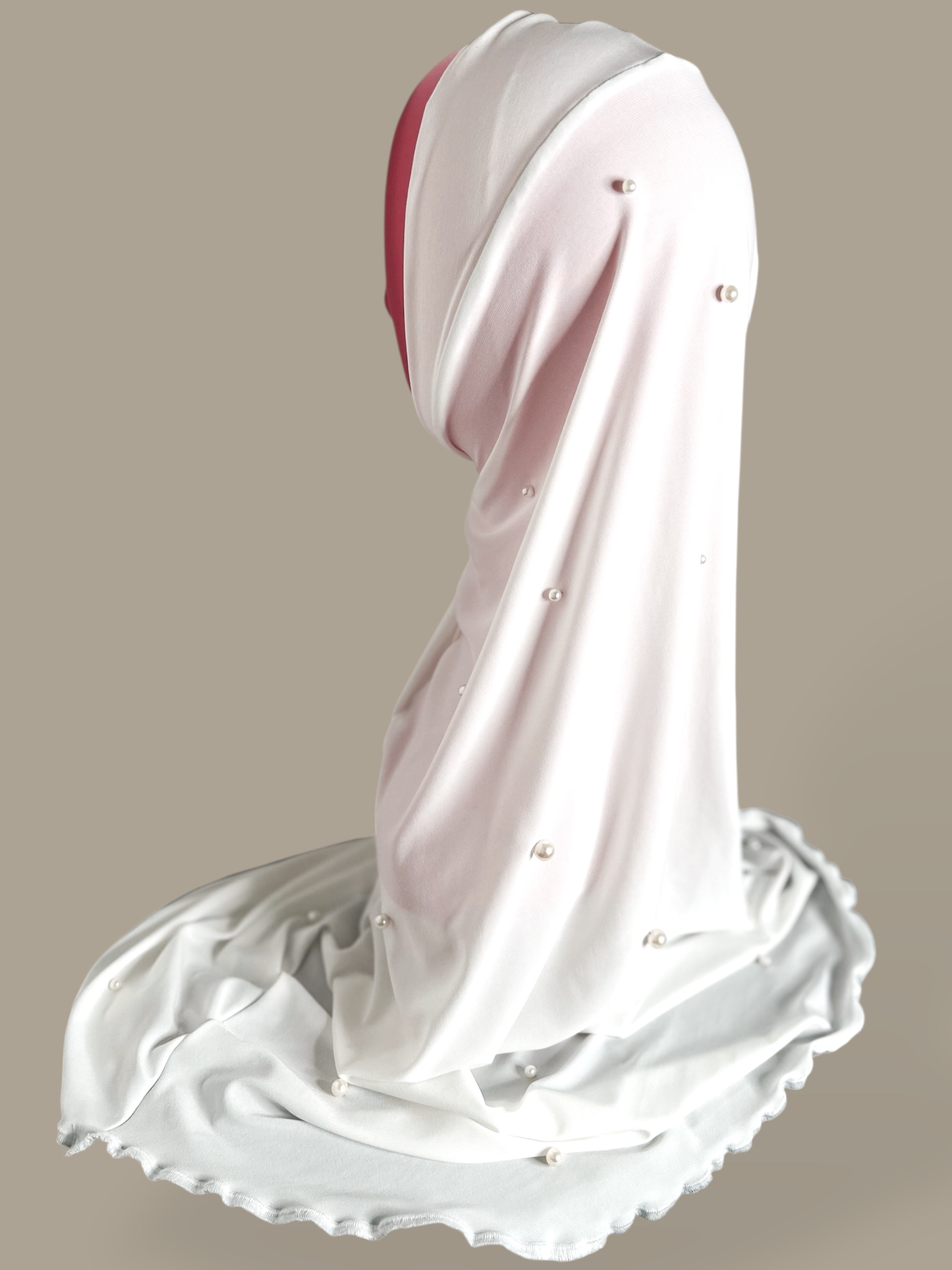 Pearl Of Modesty White Khimar