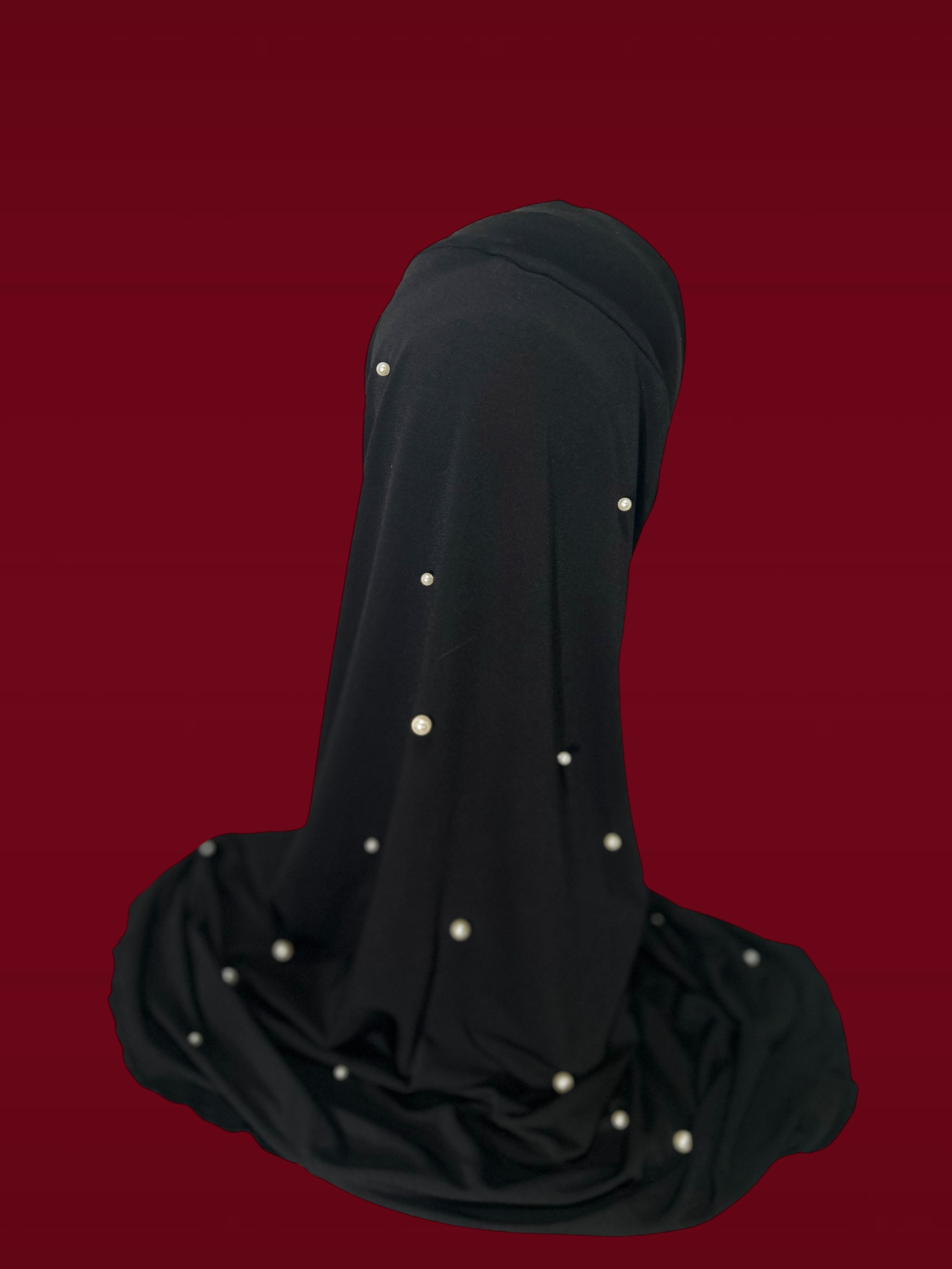 Pearl Of Modesty-Black Khimar