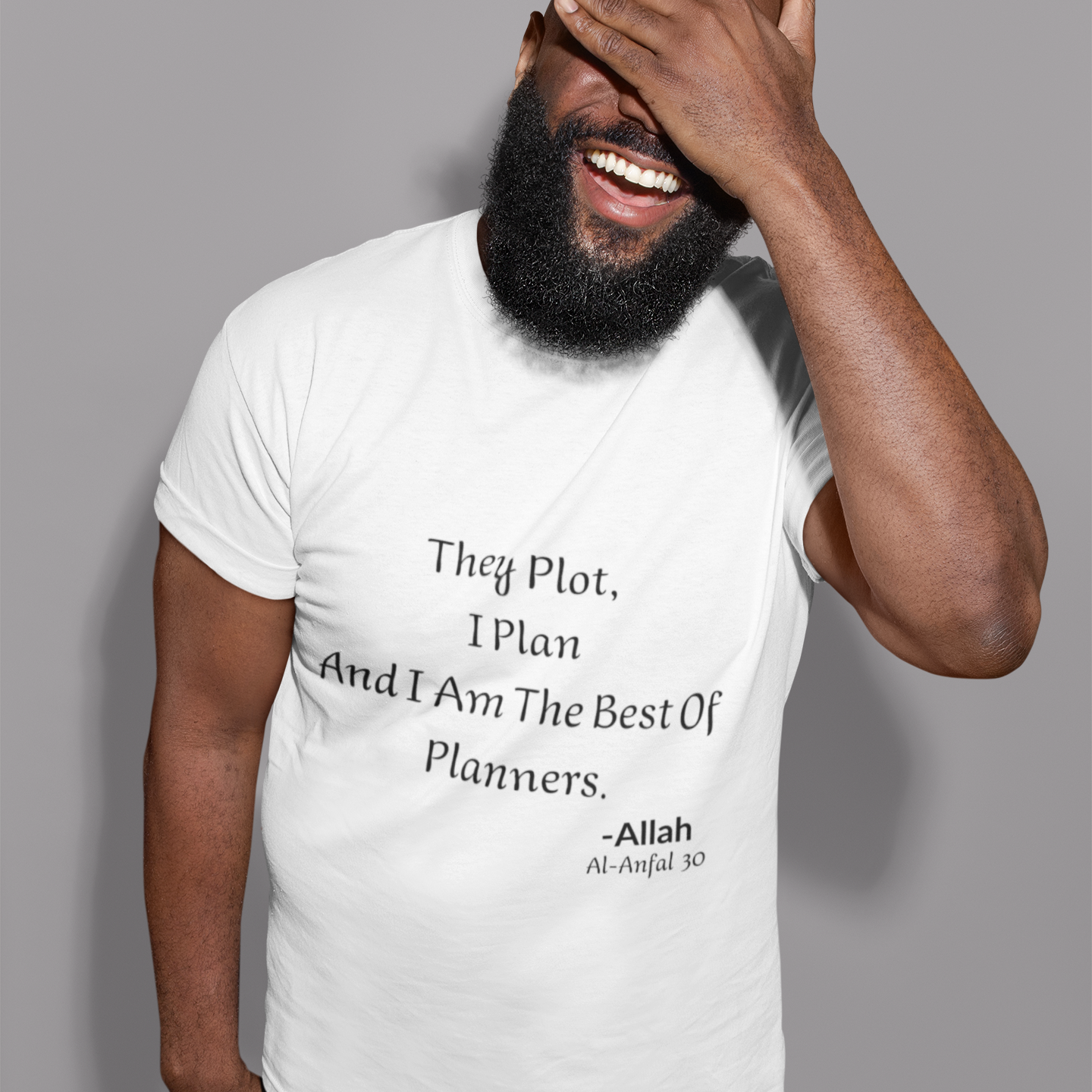 Allah Is The Best Of Planners Comfortable T-Shirt