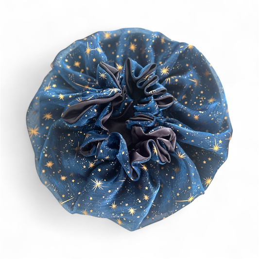 Starry Night Satin Lined Bonnet