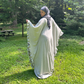 Barakah Grey Cozy Butterfly Abaya