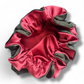 Reversible Rose Burgundy Satin Bonnet 🌹