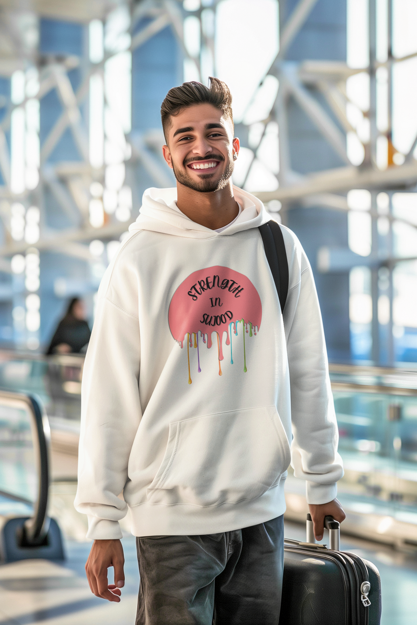 Unisex Strength In Sujood Comfortable Hoodie